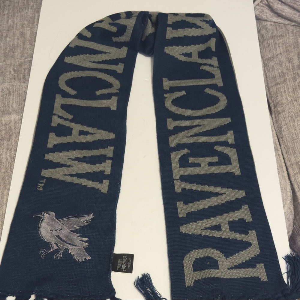 Harry Potter Wizarding World Scarf with Blue Trim